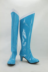 Sailor Moon Mizuno Ami Schuhe Cosplay Stiefel Schuhe Hellblau